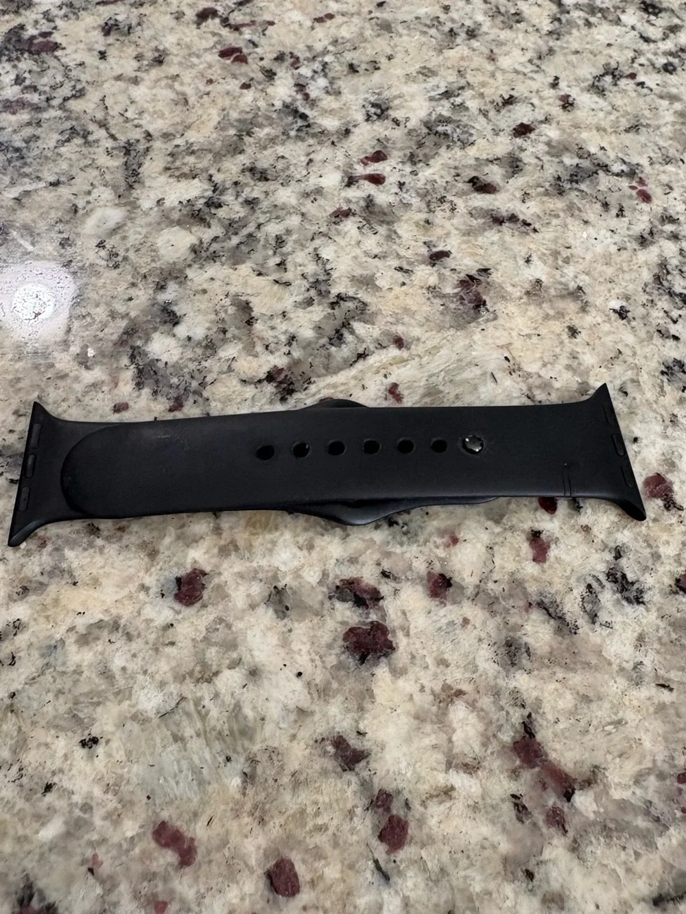 Apple Watch black sport band Small/Medium 38mm GUC Small scratch